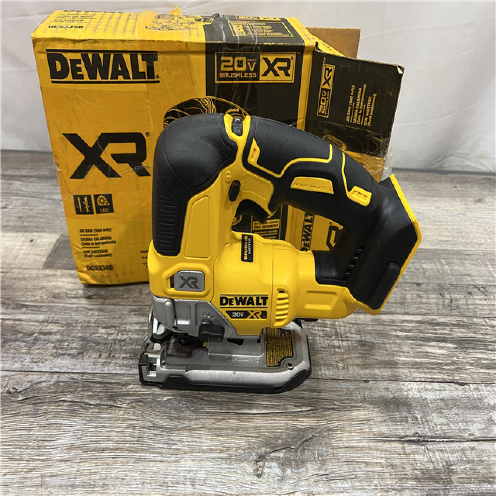 AS-IS DEWALT 20V MAX XR Cordless Brushless Jigsaw (Tool Only)