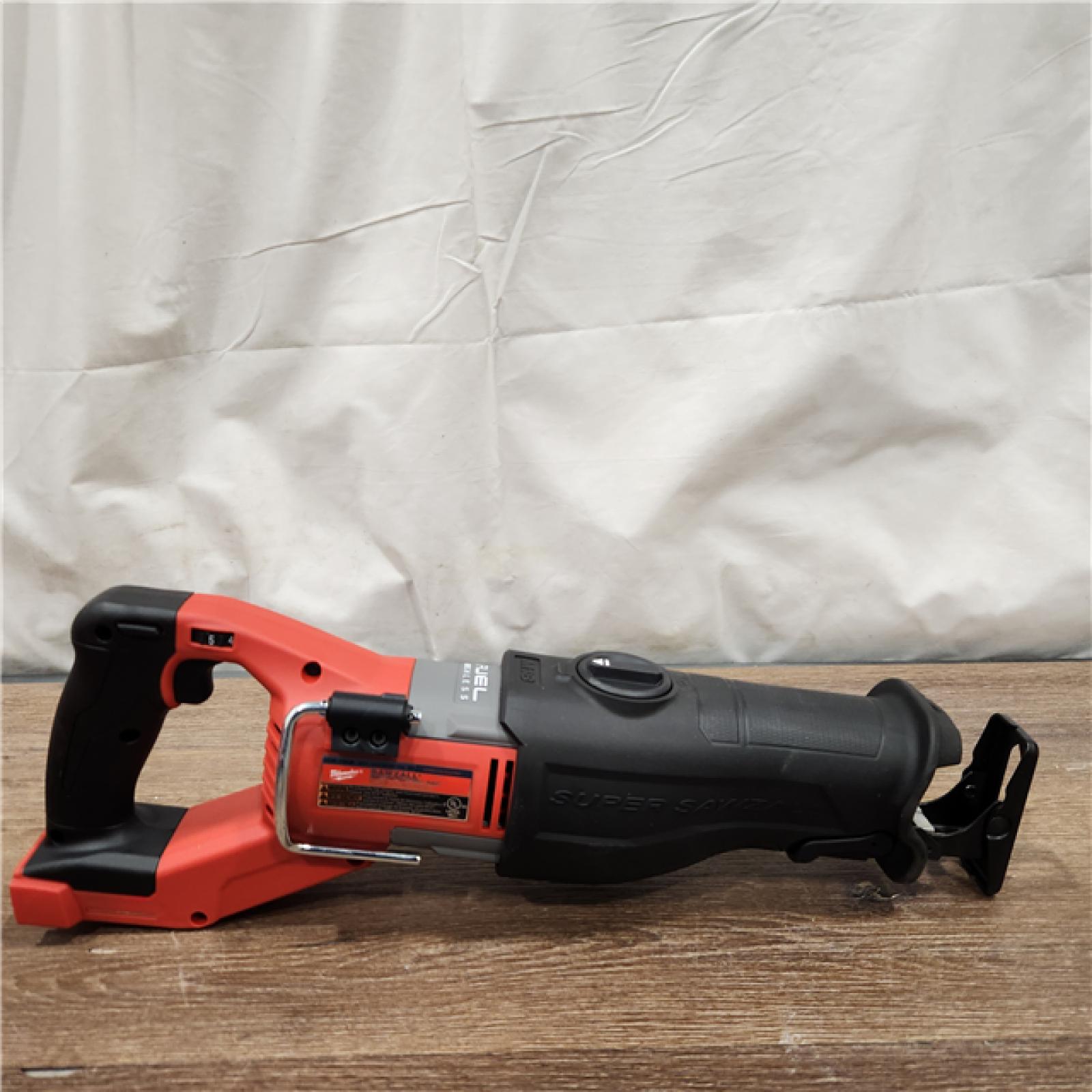 AS-IS Milwaukee M18 Fuel 18V Brushless Super Sawzall Reciprocating Saw 2722-20 (Bare Tool)