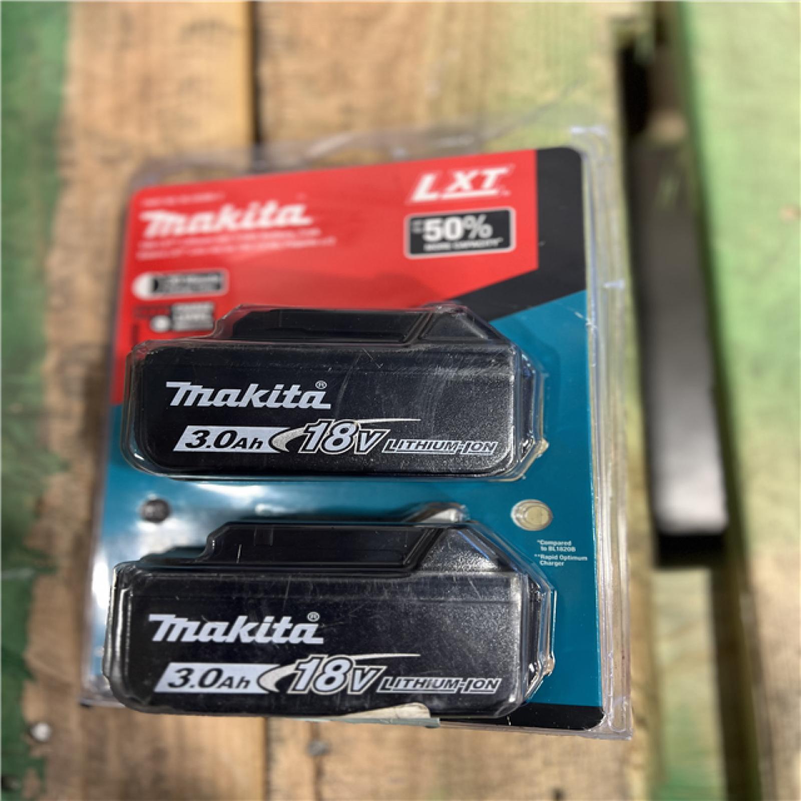 NEW! - Makita 18V LXT Lithium-Ion High Capacity Battery Pack 3.0Ah with Fuel Gauge (2-Pack)