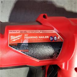 HOUSTON LOCATION - AS-IS (APPEARS LIKE NEW) M18 FUEL 3-1/2 in. 18-Volt 30-Degree Lithium-Ion Brushless Cordless Framing Nailer (Tool-Only)