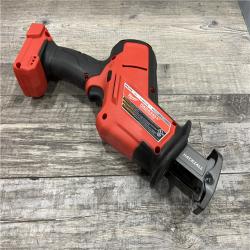 AS-IS MILWAUKEE M18 FUEL 18V Lithium-Ion Brushless Cordless HACKZALL Reciprocating Saw (Tool-Only)