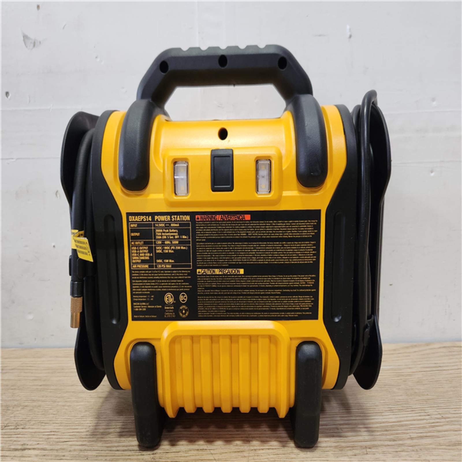 Phoenix Location DEWALT Portable Power 2000 Peak Amp Jump Starter w/Digital Compressor