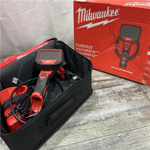 AS-IS MILWAUKEE M12 12V Lithium-Ion Cordless M-SPECTOR 360-Degree 4 Ft. Inspection Camera Kit