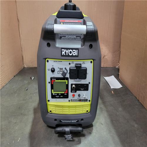 CALIFORNIA AS-IS RYOBI 2300 STARTING WATTS 1800 RUNNING WATTS EASY START GENERATOR