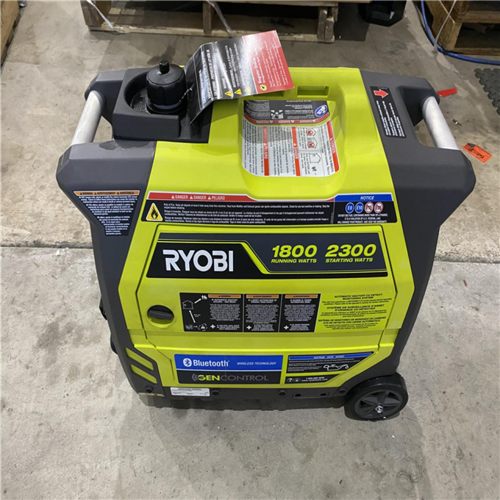 Houston location AS-IS 2,300-Watt Recoil Start Bluetooth Super Quiet Gasoline Powered Digital Inverter Generator with CO Shutdown Sensor