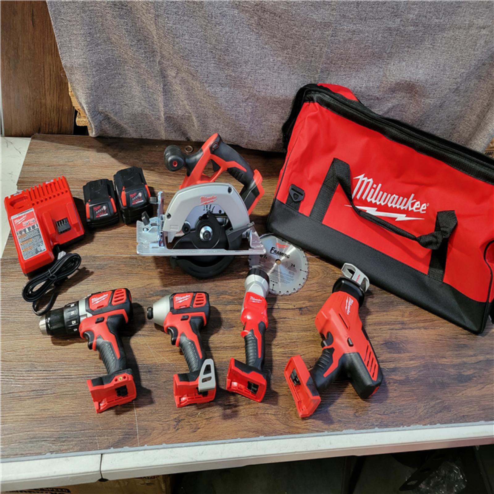 CALIFORNIA NEW MILWAUKEE M18 5-TOOL COMBO KIT