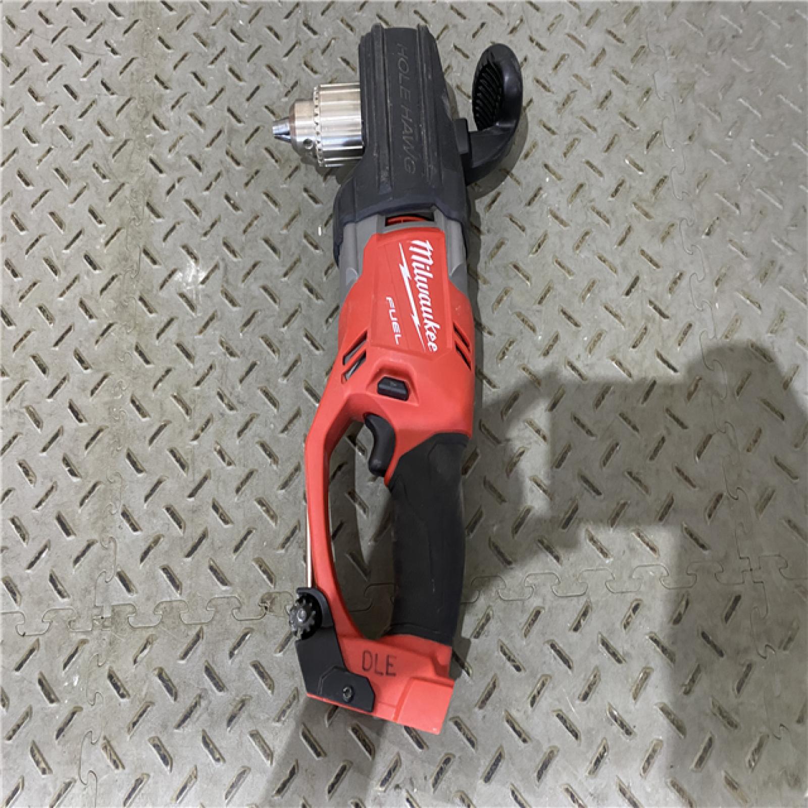 Houston location AS-IS Milwaukee M18 18V Fuel Hole Hawg 1/2  Right Angle Drill 2807-20