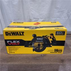 AS-IS DEWALT FLEXVOLT 60V MAX Cordless Brushless 7-1/4 in. Wormdrive Style Circular Saw (Tool Only)