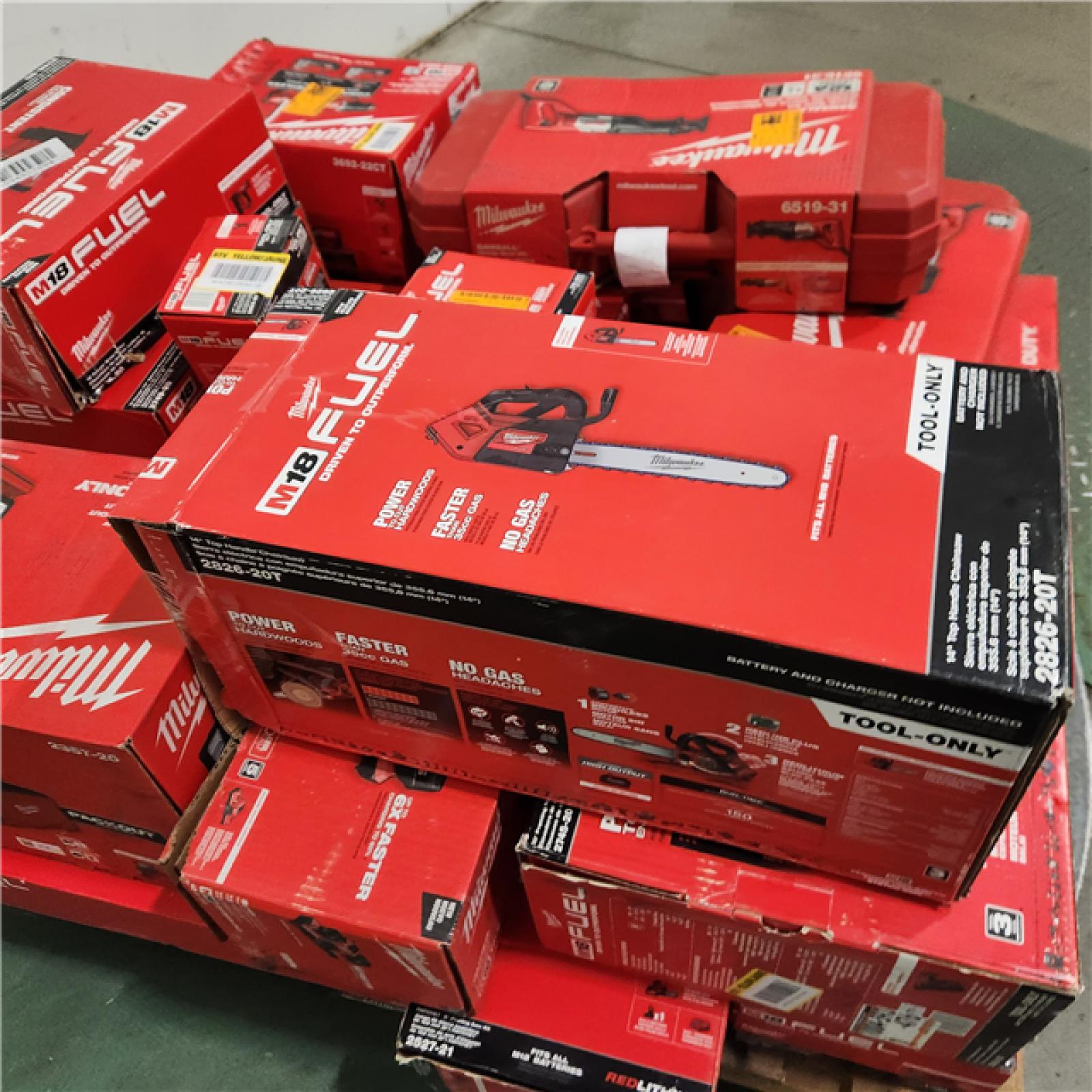 Dallas Location - As-Is MILWAUKEE Tool Pallet