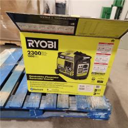 Dallas Location - As-Is Ryobi 2300-Watt Bluetooth Inverter Generator(Lot Of 2)