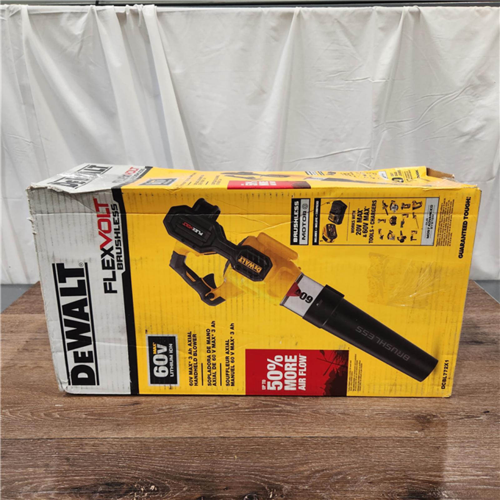 AS-IS DEWALT 60V MAX Brushless Cordless Handheld Leaf Blower