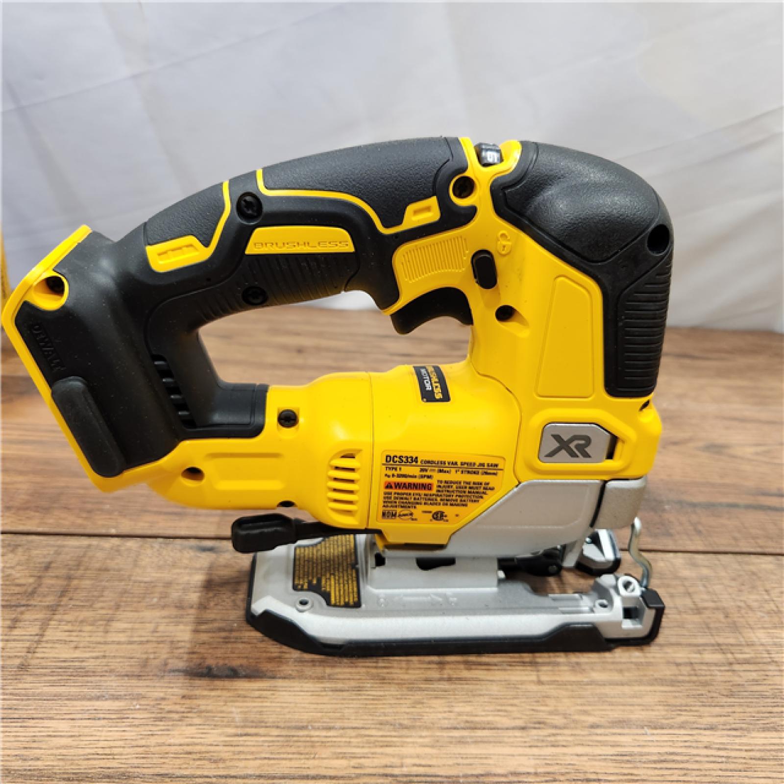 AS-IS 20V MAX XR Cordless Brushless Jigsaw (Tool Only)