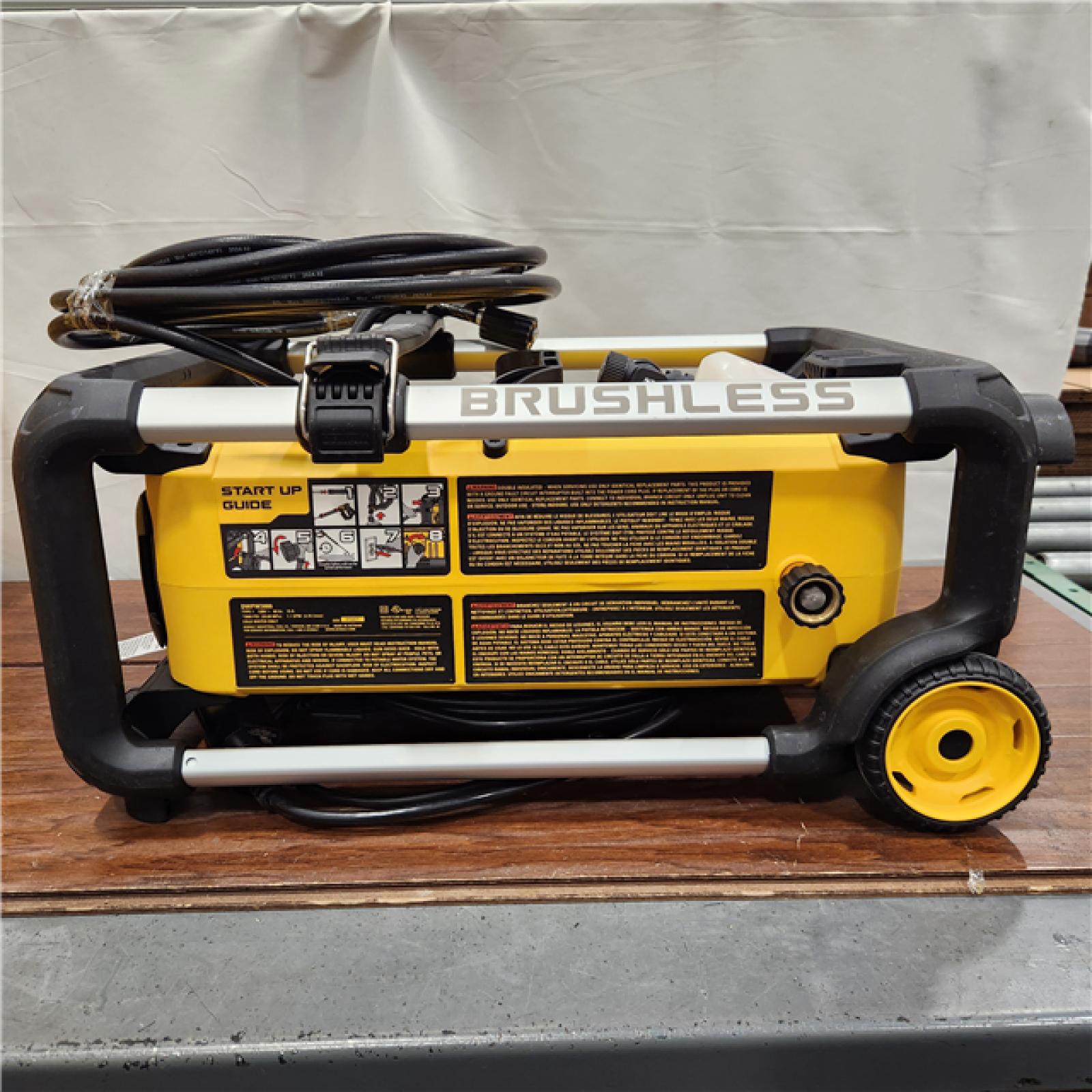 AS-IS DEWALT 3000 PSI 1.1 GPM 15 Amp Cold Water Electric Pressure Washer with Internal Equipment Storage