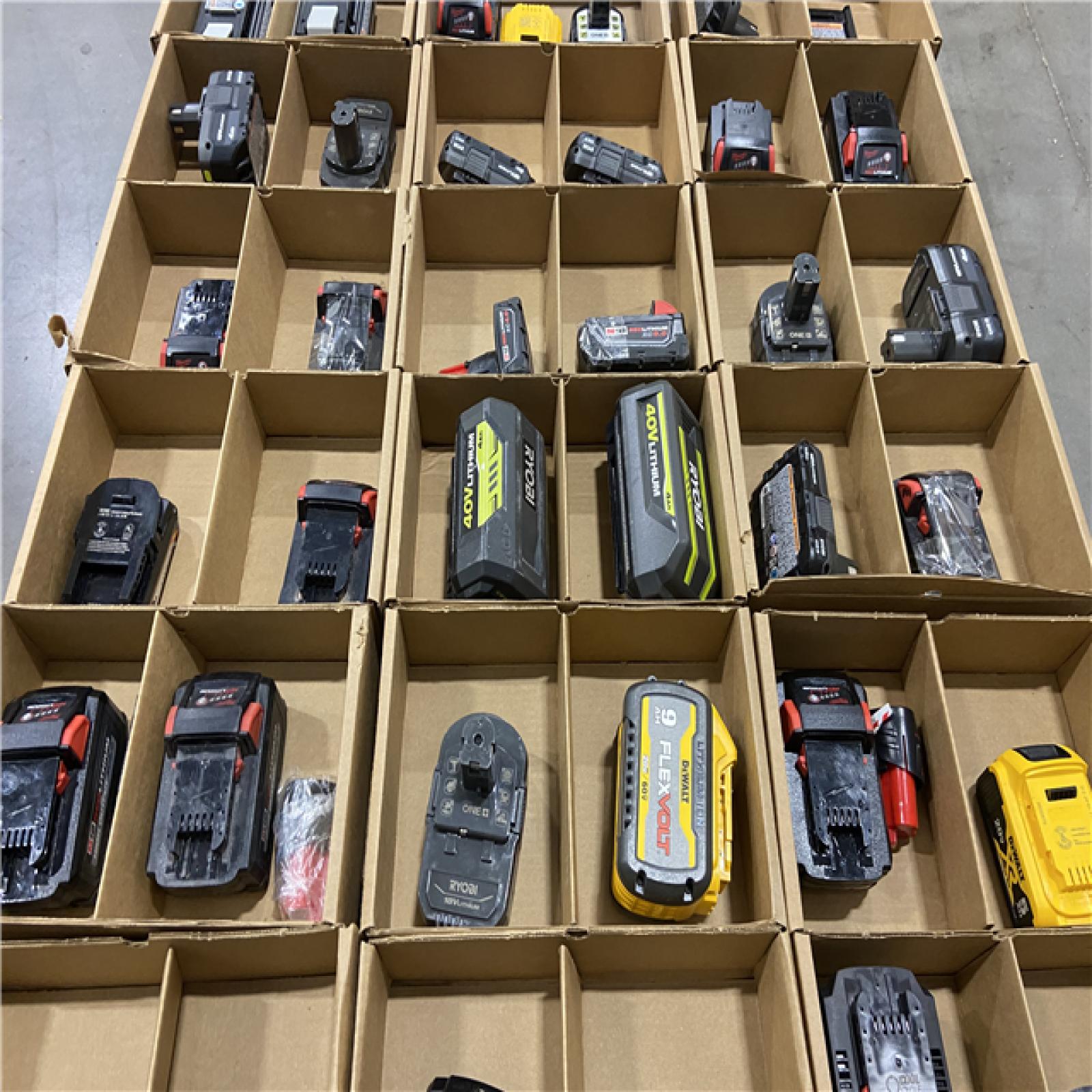 DALLAS LOCATION - AS-IS BATTERY PALLET