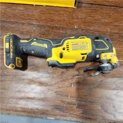 AS-IS DEWALT 20-Volt MAX Lithium-Ion Cordless Brushless Oscillating Tool Kit