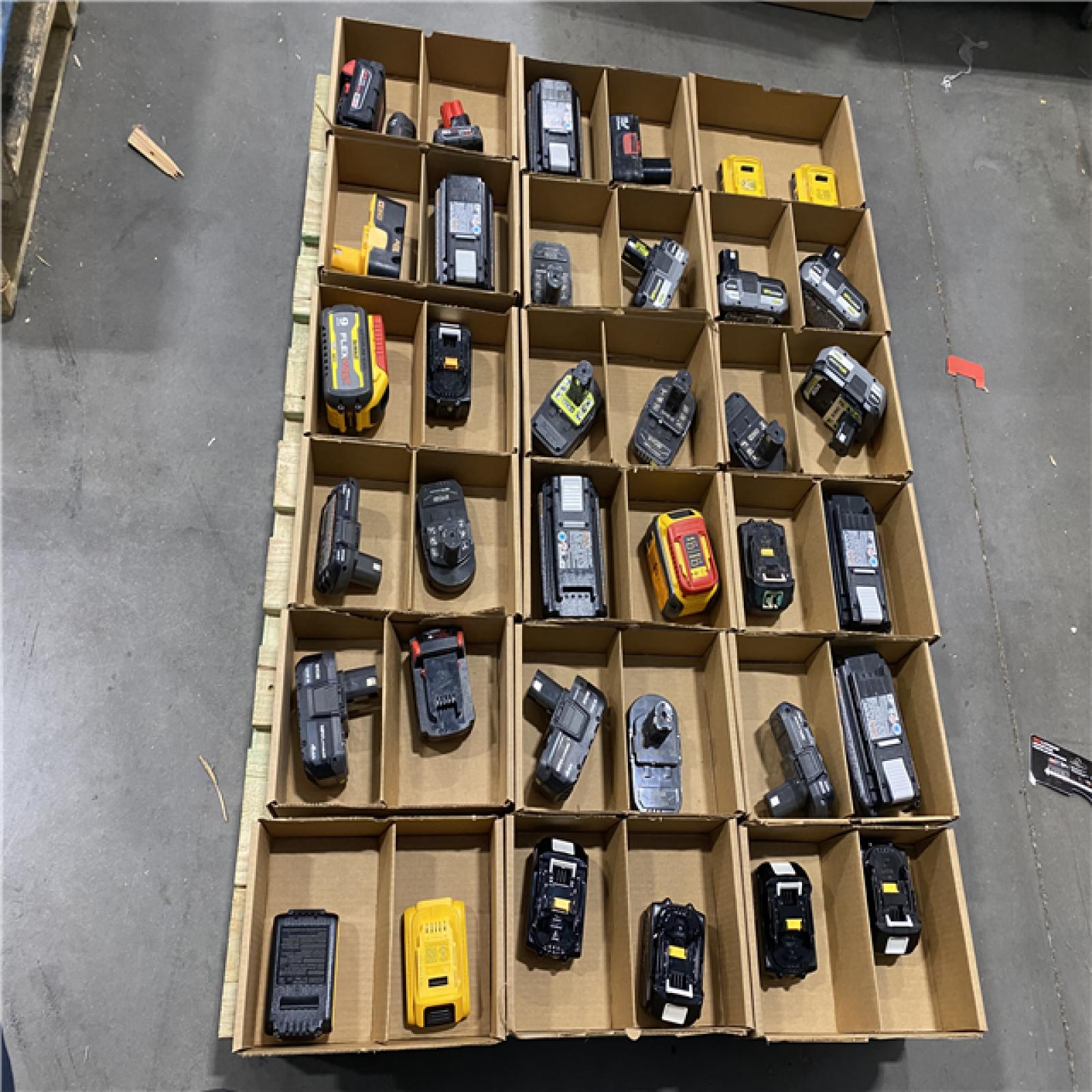 DALLAS LOCATION - AS-IS BATTERY PALLET