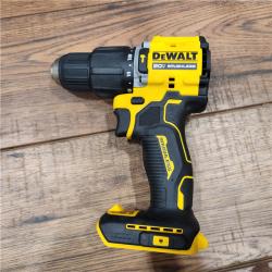 AS-IS ATOMIC 20-Volt Lithium-Ion Cordless 1/2 in. Compact Hammer Drill with 3.0Ah Battery, Charger and Bag