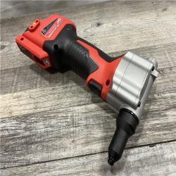 AS-IS MILWAUKEE M12 12-Volt Lithium-Ion Cordless Rivet Tool (Tool-Only)