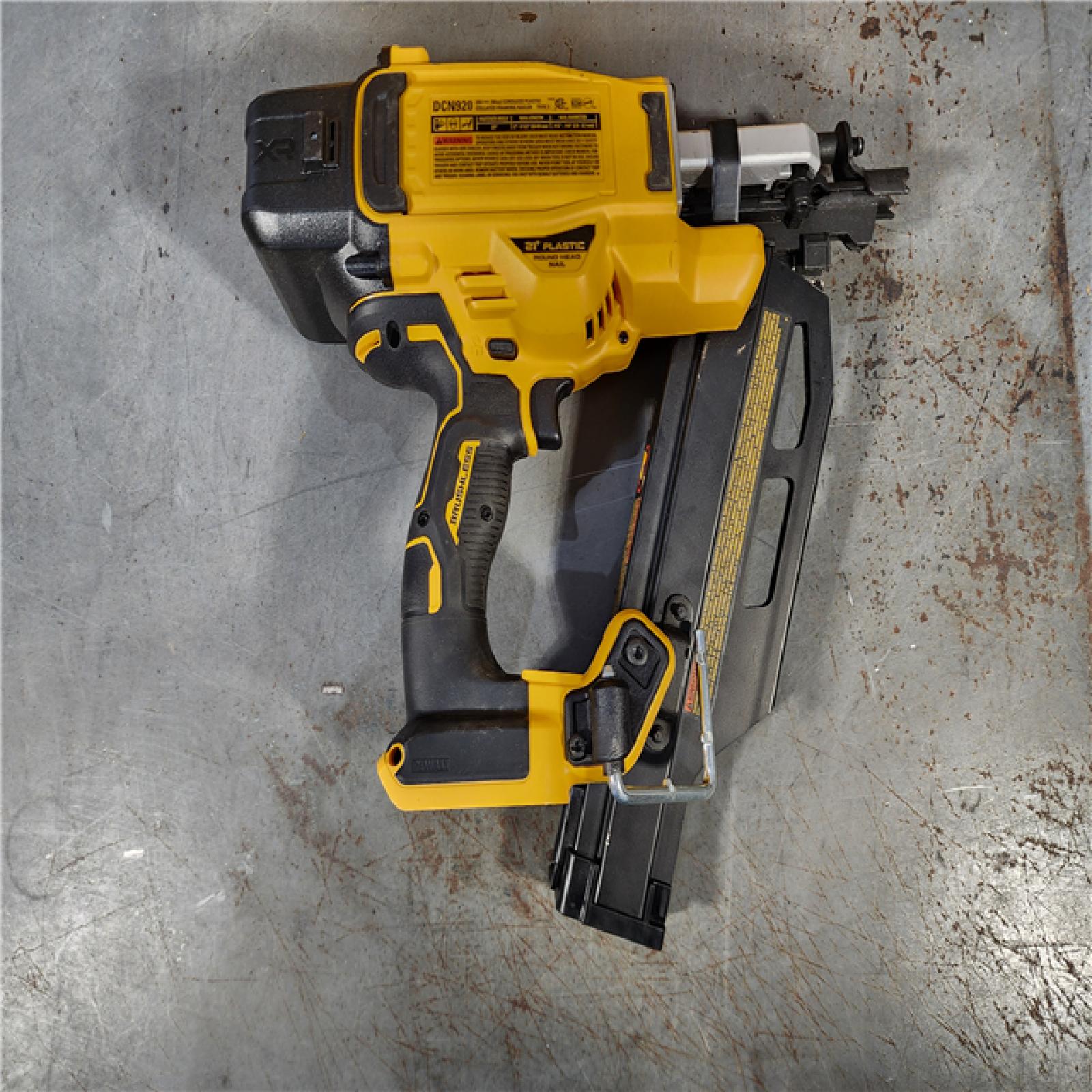 HOUSTON LOCATION - AS-IS DEWALT 20-Volt 21Â° Cordless Framing Nailer (Tool-Only)