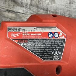 AS-IS Milwaukee M18 Fuel 18V Brushless 18-Gauge Brad Nailer 2746-20 (Bare Tool)