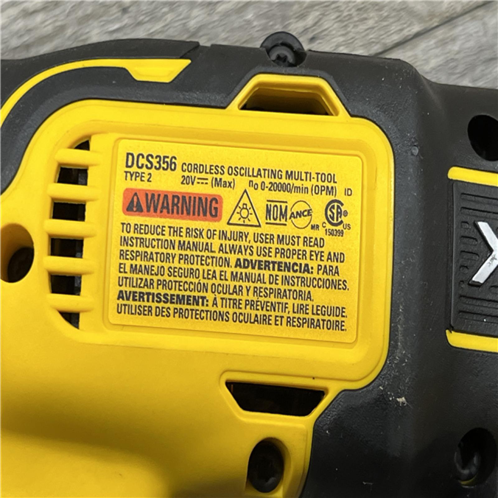 AS-IS DEWALT 20-Volt Maximum Lithium-Ion Cordless 4-Tool Combo Kit with (2) 4 Ah Batteries and Charger