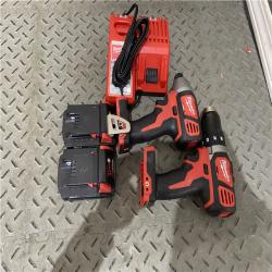 Houston location AS-IS Milwaukee Electric Tools 2691-22 MILWAUKEE M18 COMBO KITS LIKE NEW