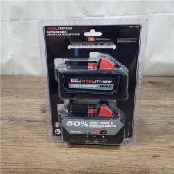 NEW!. M18 18-Volt Lithium-Ion High Output 6.0Ah Battery Pack (2-Pack)