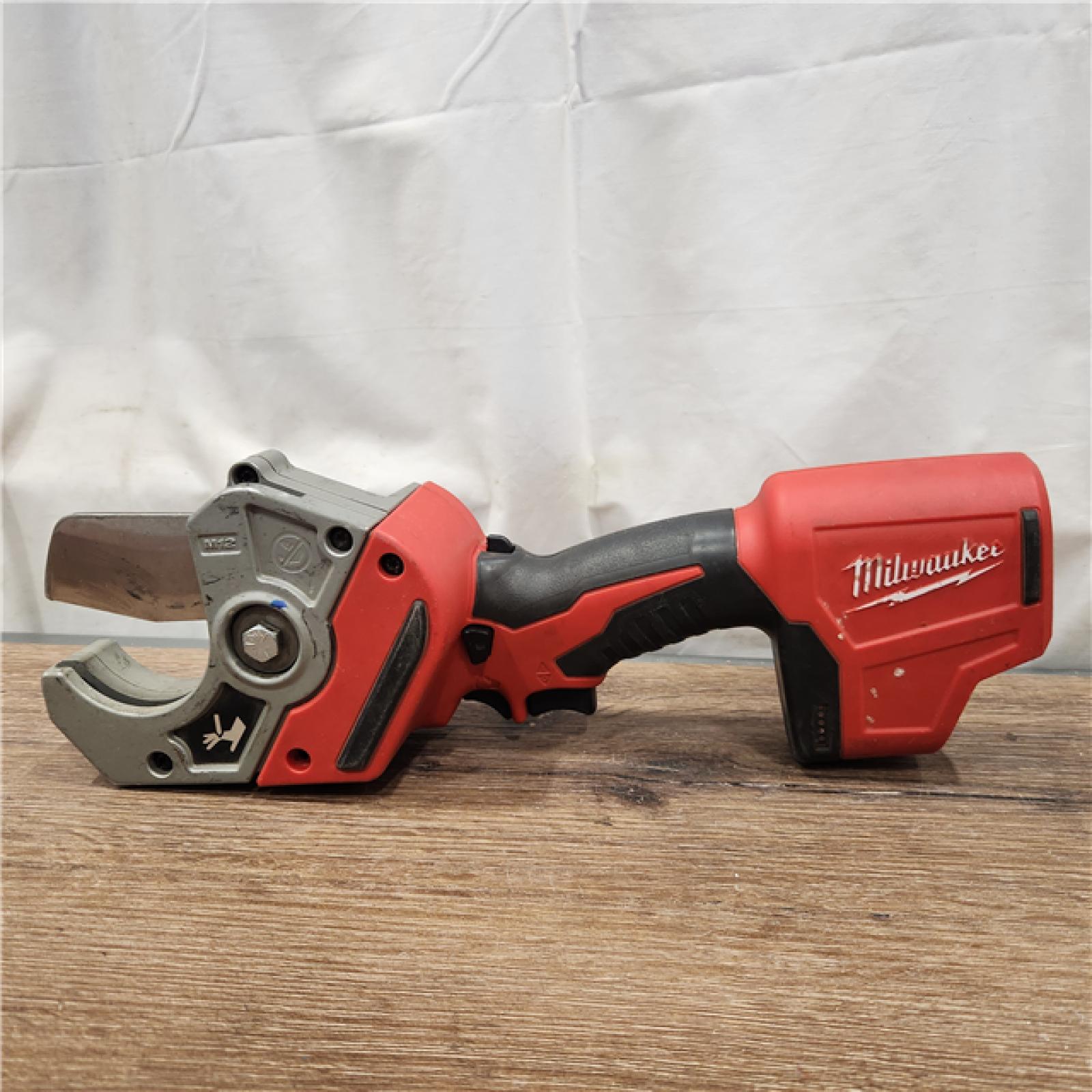 AS-IS Milwaukee M12 12-Volt Lithium-Ion Cordless PVC Pipe Shear (Tool-Only)