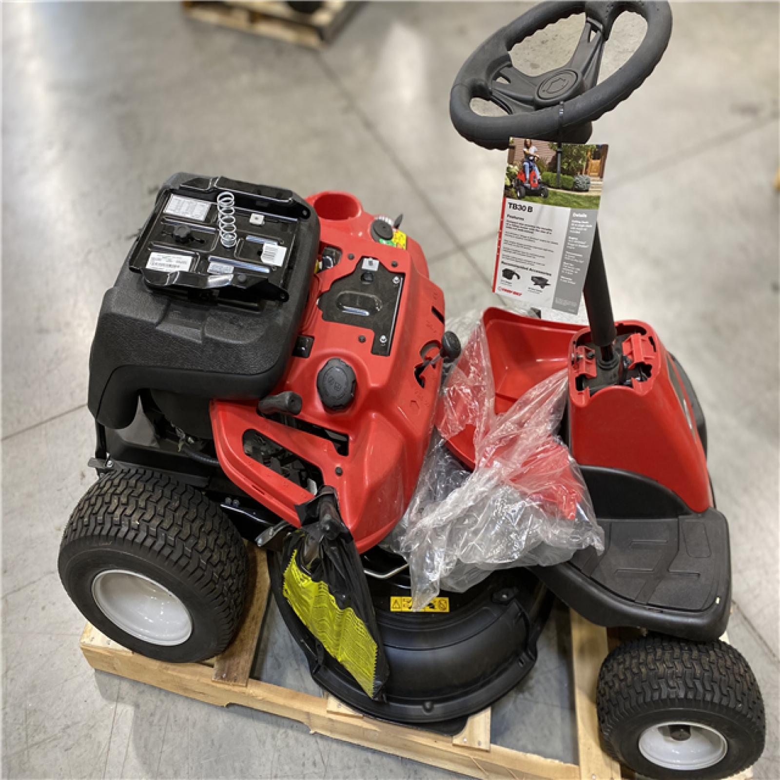 DALLAS LOCATION - Troy-Bilt Tb30 30 in. Rear Engine Riding Mower