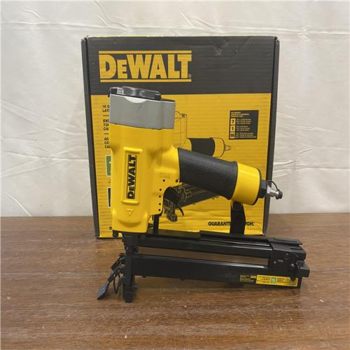 AS-IS Dewalt Pneumatic 16-Gauge 1 in. Crown Lathing Stapler