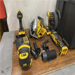 AS-IS Dewalt 20-Volt MAX ToughSystem Lithium-Ion 6-Tool Cordless Combo Kit