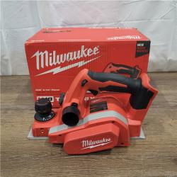 AS-IS Milwaukee M18 18-Volt Lithium-Ion Cordless 3-1/4 in. Planer (Tool-Only)