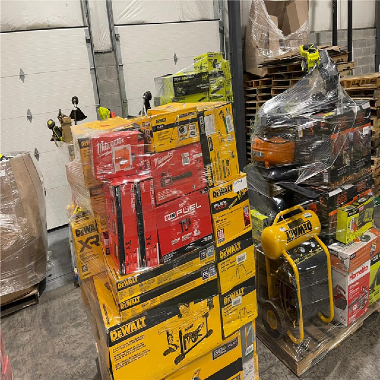 Pittston Location As-Is Power Tools Partial Truckload (8 pallets) 8354-A