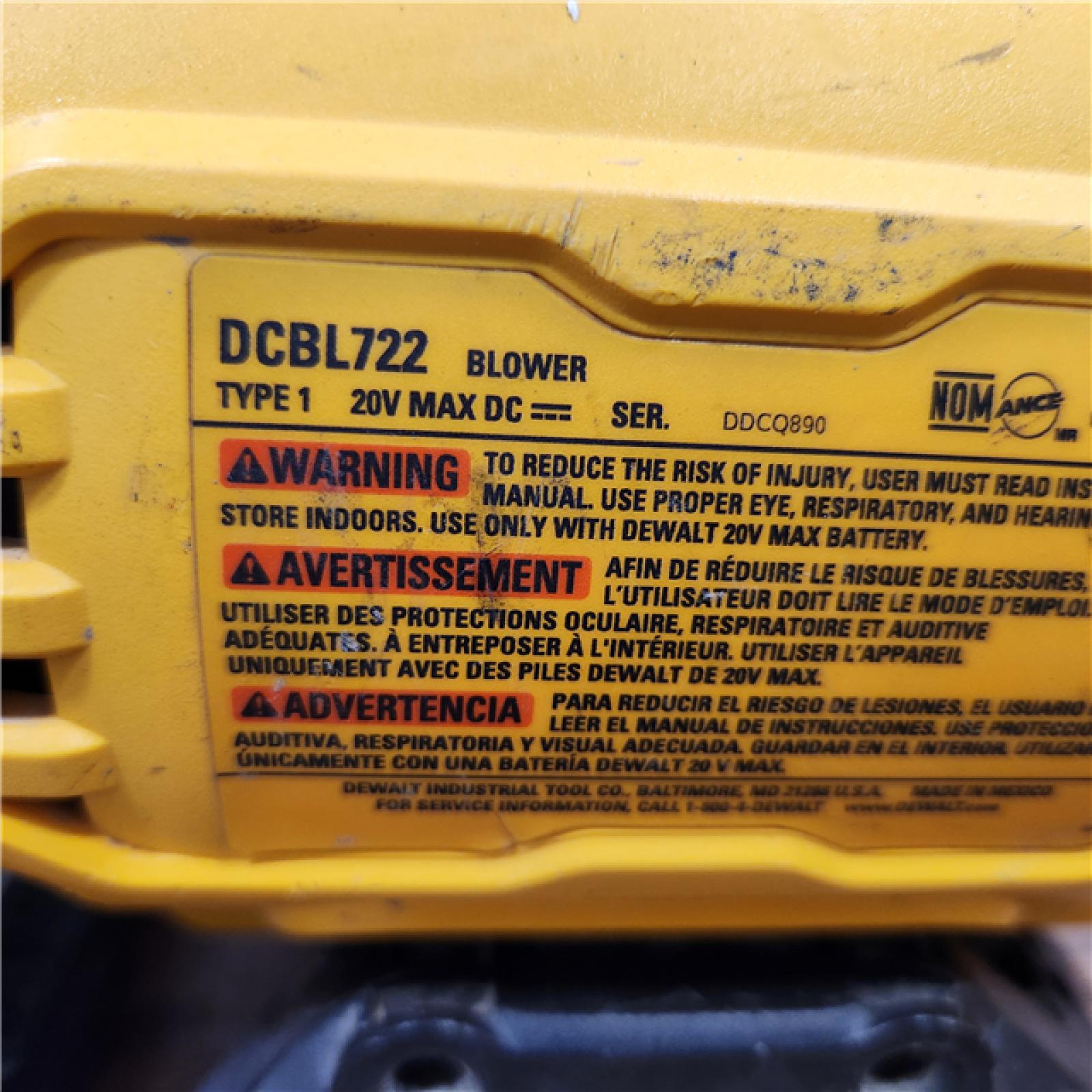 AS-IS DEWALT 20V MAX Brushless Cordless Handheld Axial Leaf Blower Kit