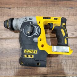 AS-IS DEWALT 20V MAX XR Brushless Cordless 1 in. SDS Plus L-Shape Rotary Hammer (Tool-Only)