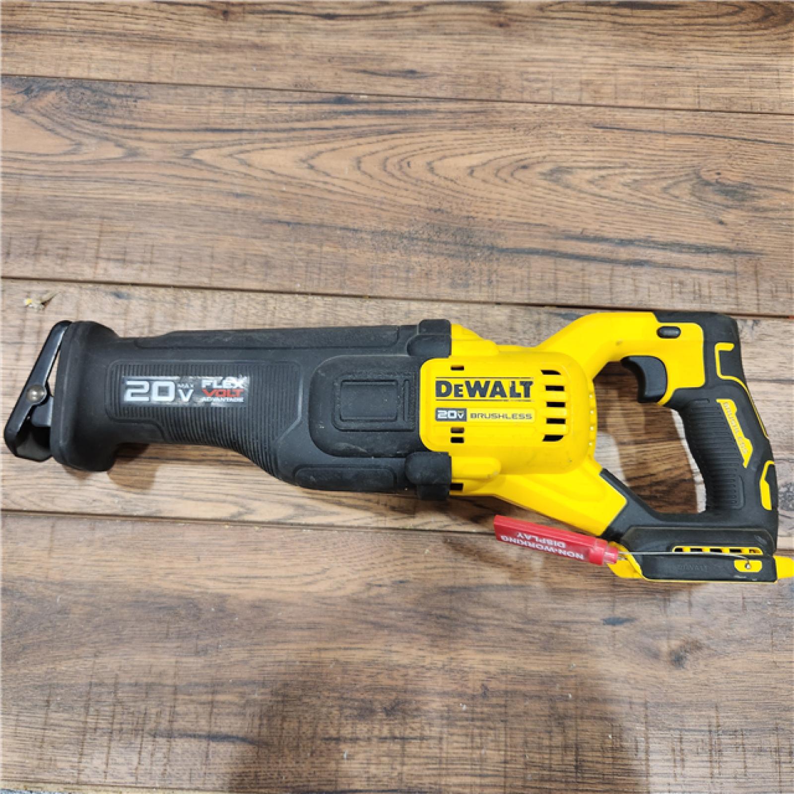 AS-IS 20-Volt XR Cordless Reciprocating Saw (Tool Only)