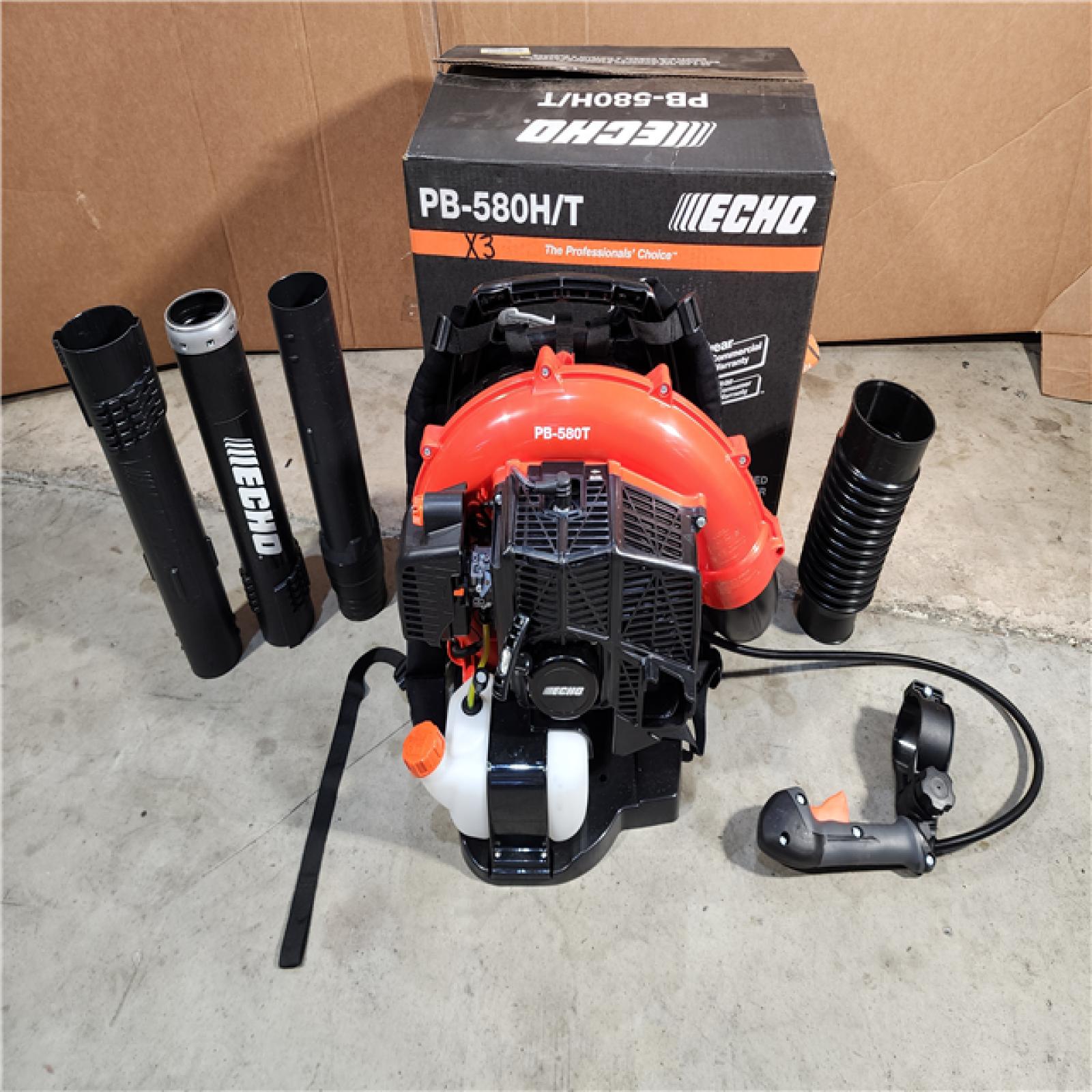 HOUSTON LOCATION - AS-IS ECHO 216 MPH 517 CFM 58.2cc Gas 2-Stroke Backpack Leaf Blower with Tube Throttle