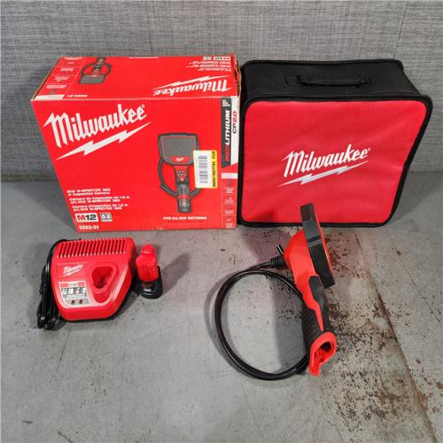 HOUSTON LOCATION - AS-IS (APPEARS LIKE NEW) M12 12V Lithium-Ion Cordless M-SPECTOR 360-Degree 4 Ft. Inspection Camera Kit