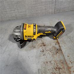 HOUSTON LOCATION - AS-IS DEWALT FLEXVOLT 60V MAX Cordless Brushless 4.5 in. to 6 in. Small Angle Grinder with Kickback Brake (Tool Only)