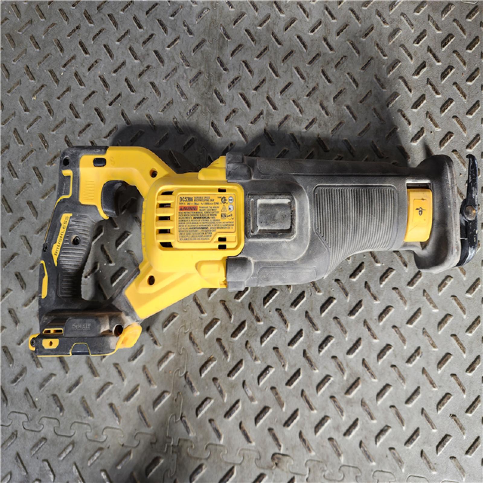 HOUSTON LOCATION - AS-IS 20V MAX Lithium Ion Cordless Brushless Reciprocating Saw with FLEXVOLT ADVANTAGE (Tool Only)