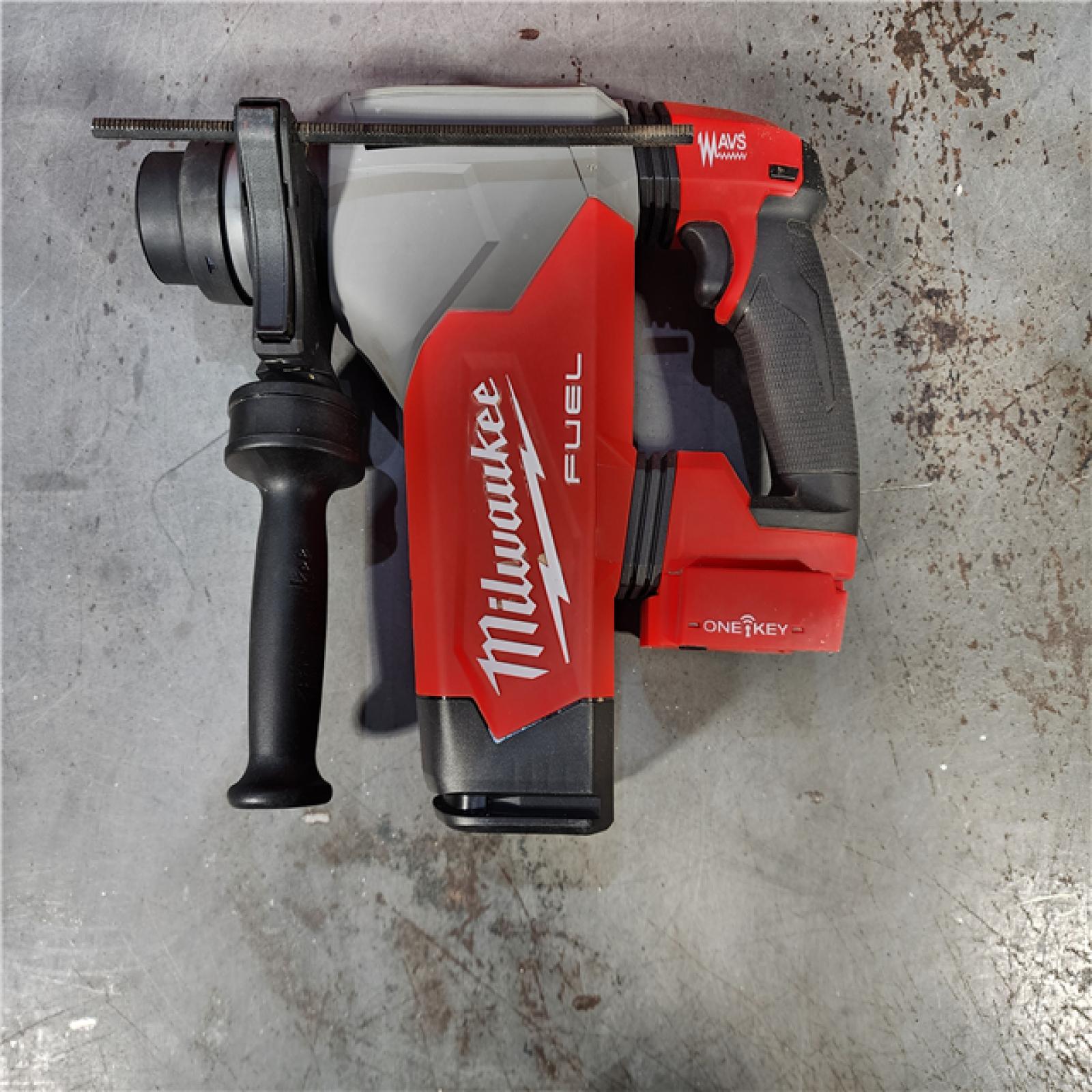 HOUSTON LOCATION - AS-IS Milwaukee 2915-20 M18 FUEL 18-Volt Lithium-Ion Brushless Cordless SDS-Plus 1-1/8 in. Rotary Hammer Drill (Tool-Only)