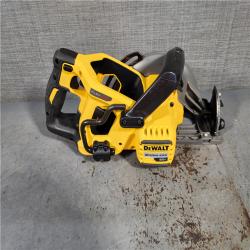 HOUSTON LOCATION - AS-IS DEWALT FLEXVOLT 60V MAX Cordless Brushless 7-1/4 in. Wormdrive Style Circular Saw (Tool Only)