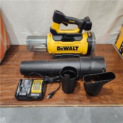 AS-IS  FLEXVOLT 60V MAX 160 MPH 760 CFM Brushless Cordless  and Charger