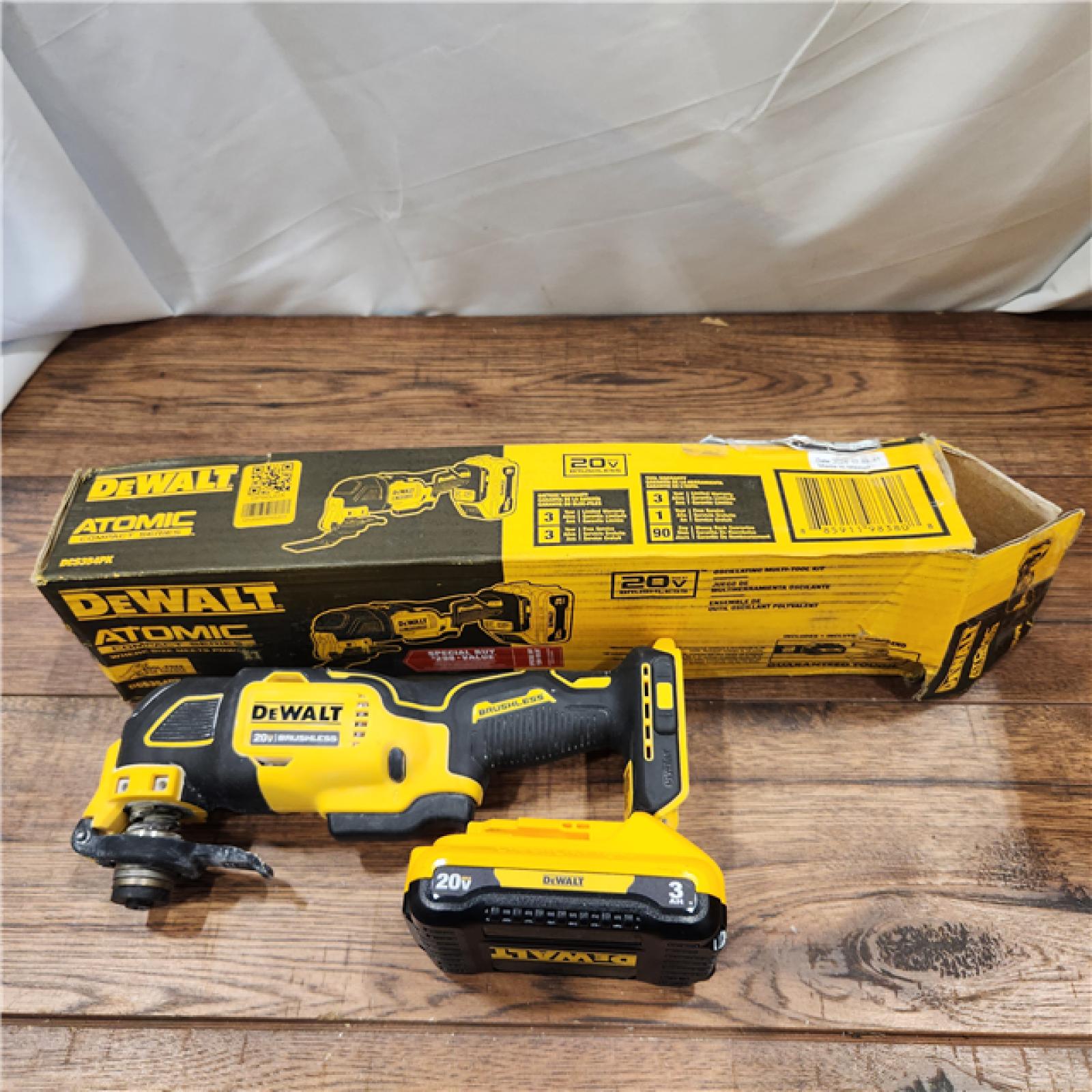 AS-IS Atomic 20-Volt Lithium-Ion Oscillating Tool Kit with 3 Ah Battery