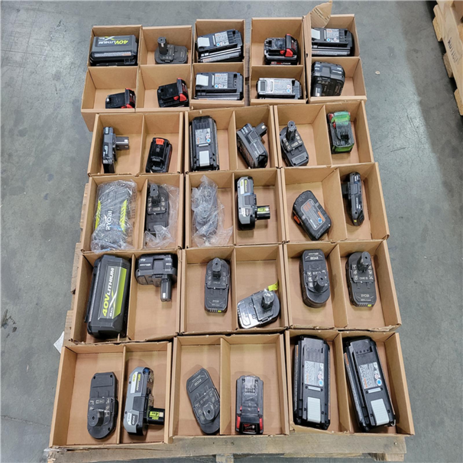 California AS-IS Battery Pallet