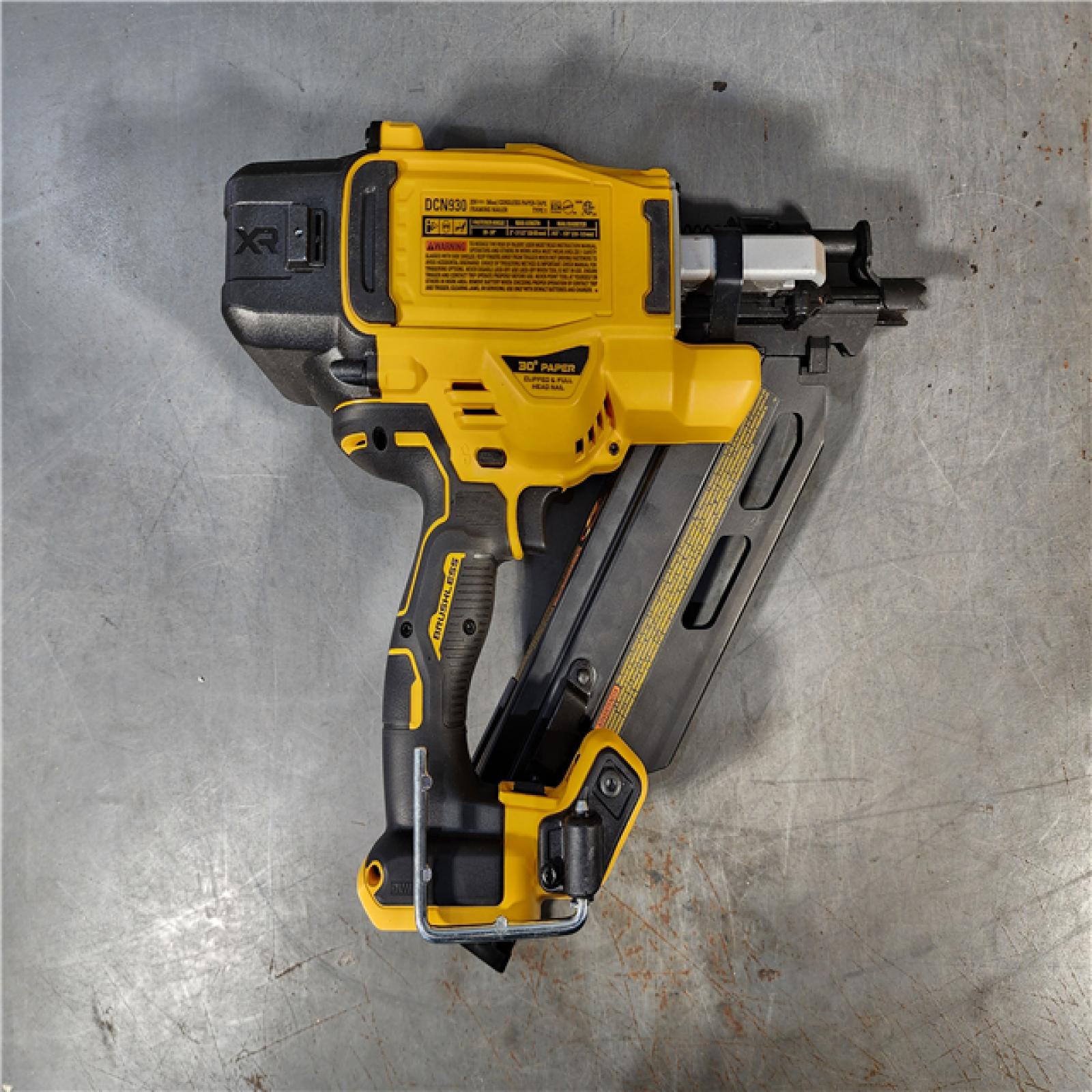 HOUSTON LOCATION - AS-IS DEWALT 20-Volt 30Â° Cordless Framing Nailer (Tool-Only)