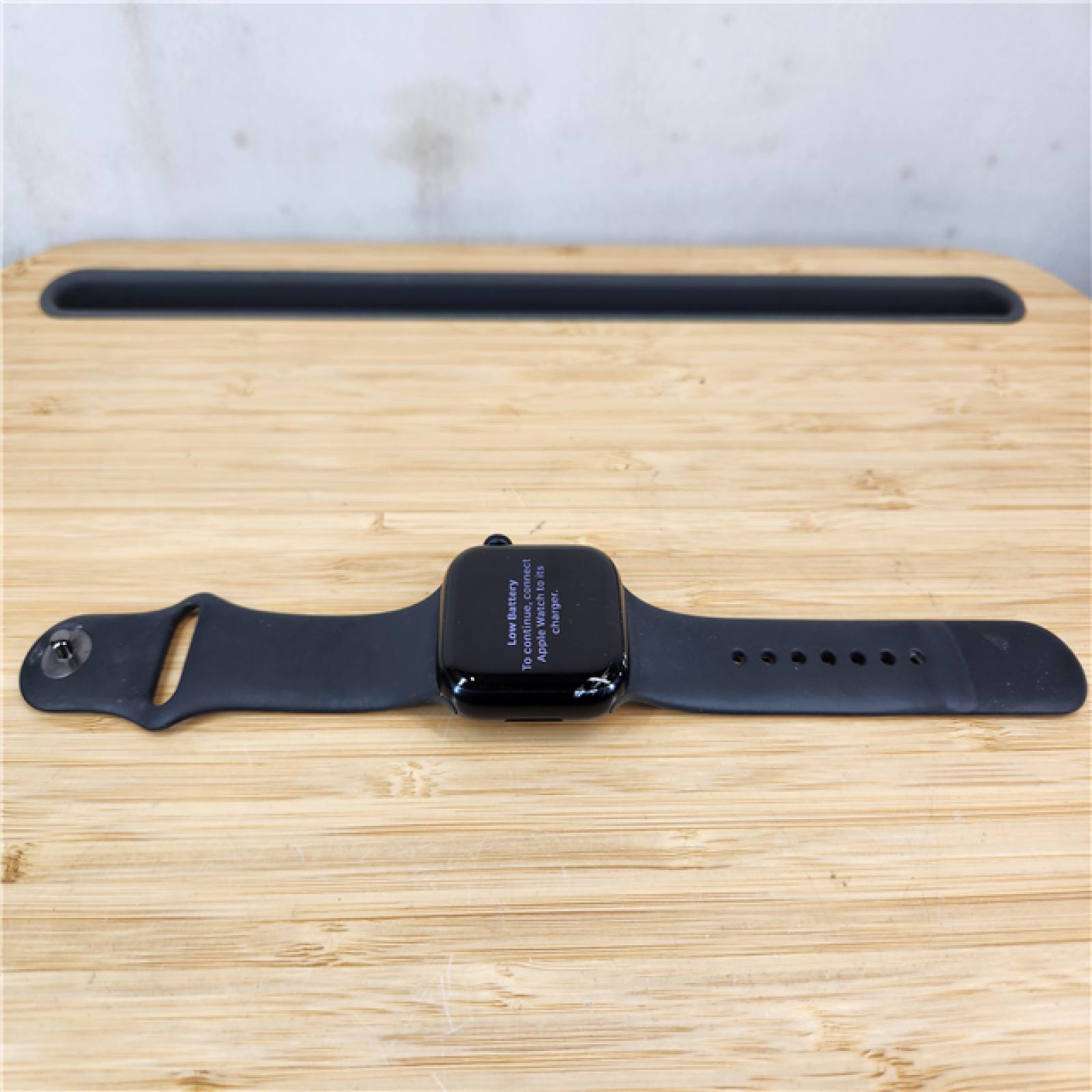 AS-IS Apple Watch Series 7 (GPS + Cellular) 41mm Midnight Aluminum