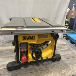 AS-IS DEWALT 15 Amp Corded 8-1/4 in. Compact Portable Jobsite Table Saw