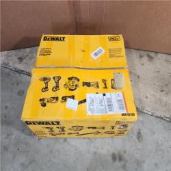 HOUSTON LOCATION - AS-IS (APPEARS LIKE NEW) DEWALT 20-Volt Max Lithium-Ion 10-Tool Cordless Combo Kit with Two 2.0 Ah Batteries, Charger and 2 Bags