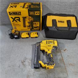 HOUSTON LOCATION - AS-IS DEWALT 20V MAX XR 18 Gauge Brad Nailer Kit